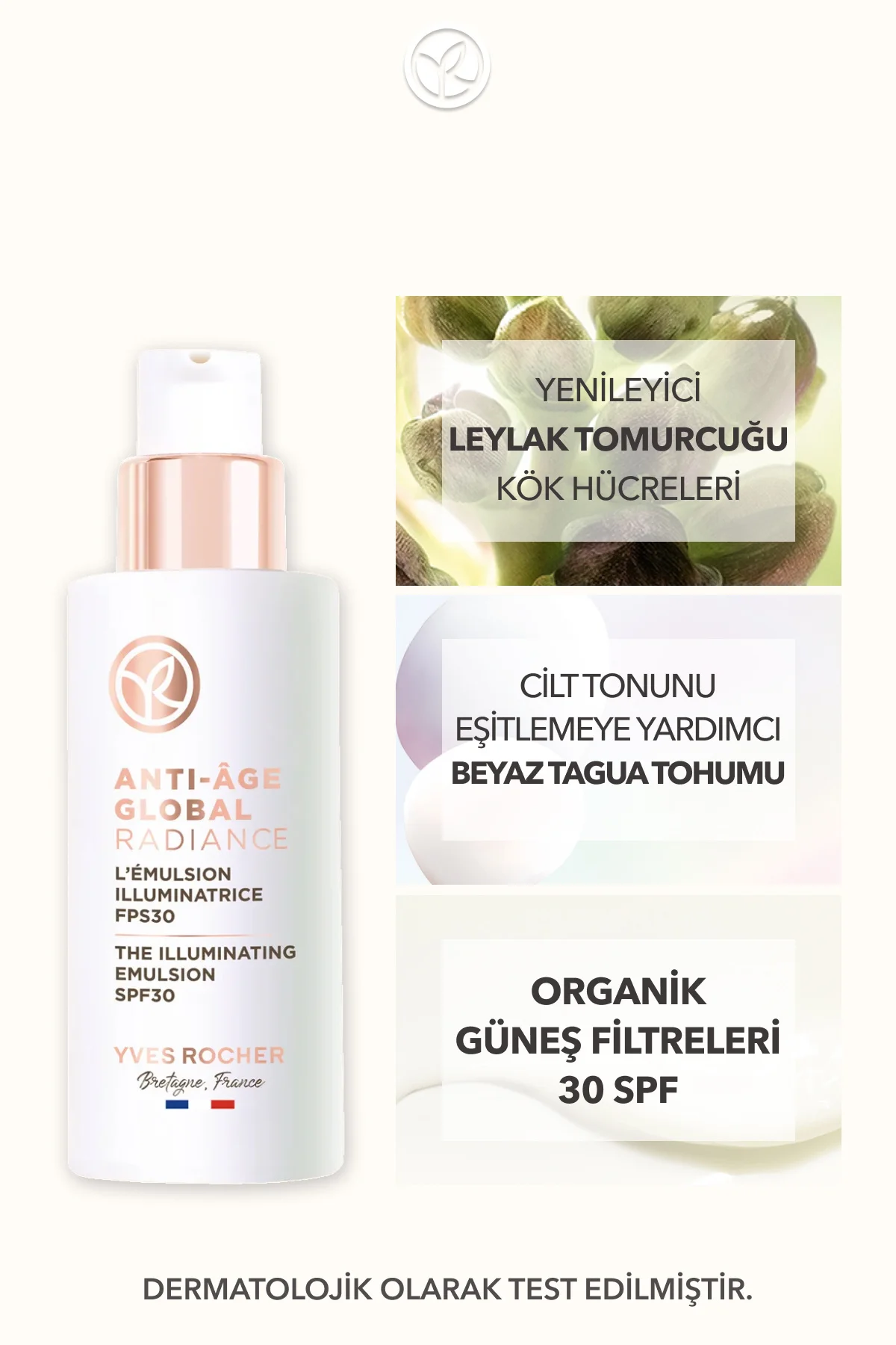 Leke ve Yaşlanma Karşıtı Bitkisel Kök Hücre Bakımı Anti-Age Globa