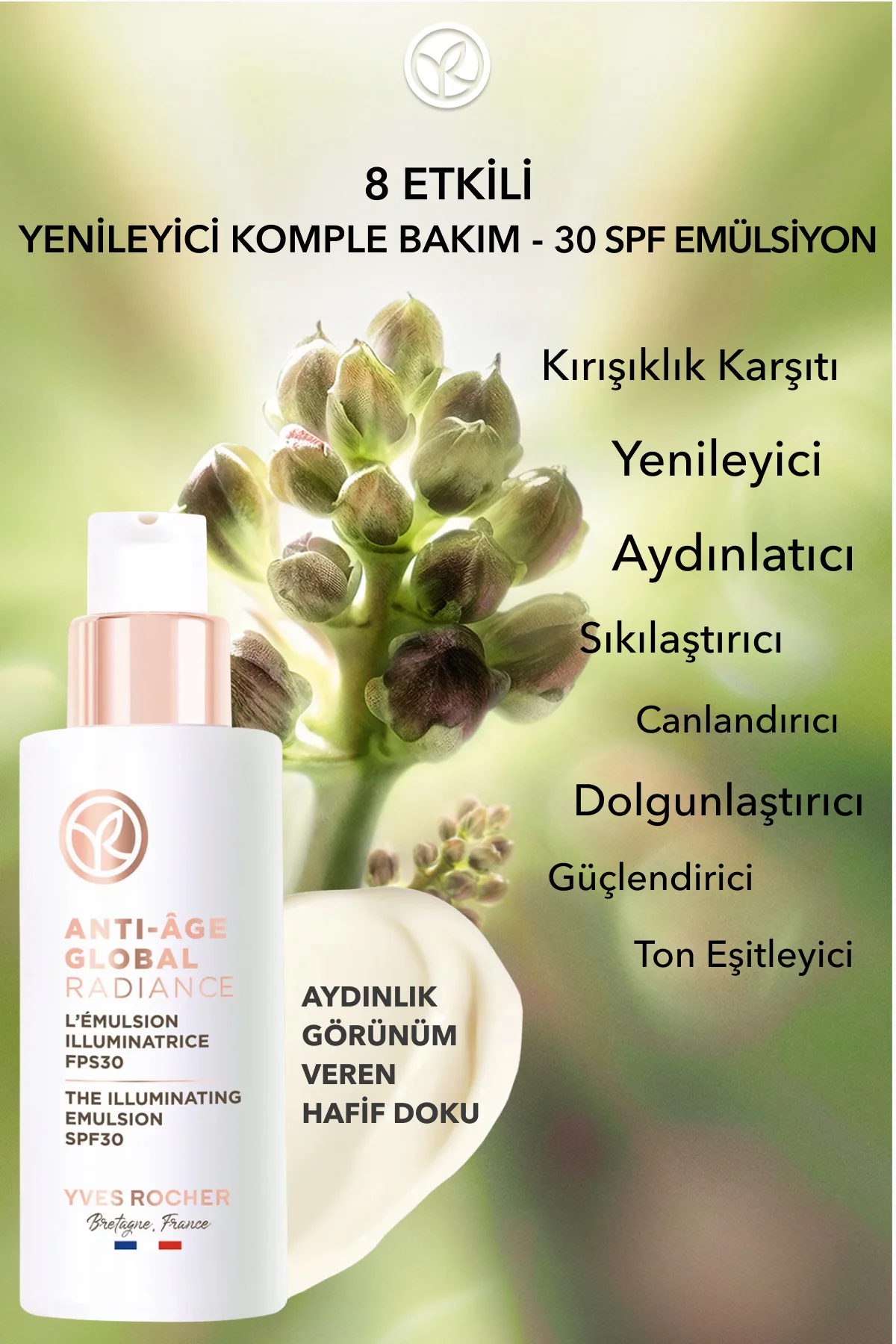 Leke ve Yaşlanma Karşıtı Bitkisel Kök Hücre Bakımı Anti-Age Globa