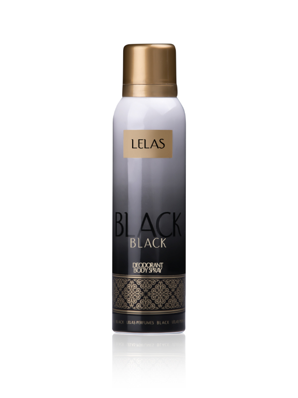 Lelas 1141 Black 150 Ml Unisex Deodorant-Oryantal Çiçkesi Lelas 1141 Black 150 Ml Unisex Deodorant-Oryantal Çiçkesi