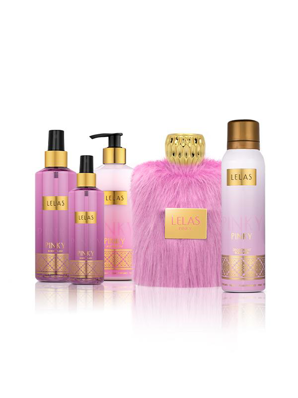 Lelas  1355 Pinky Kırmızı Kutulu Hediyelik 5 Parça Unisex Parfüm S