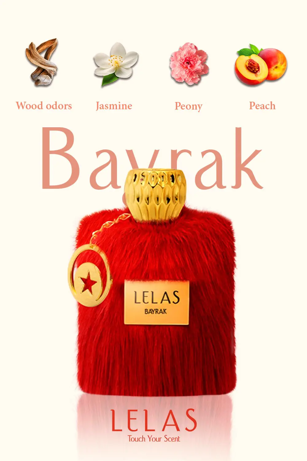 Lelas Bayrak 100 ML EDP–Çiçeksi Meyvemsi Kalıcı Niş Unisex Parfüm