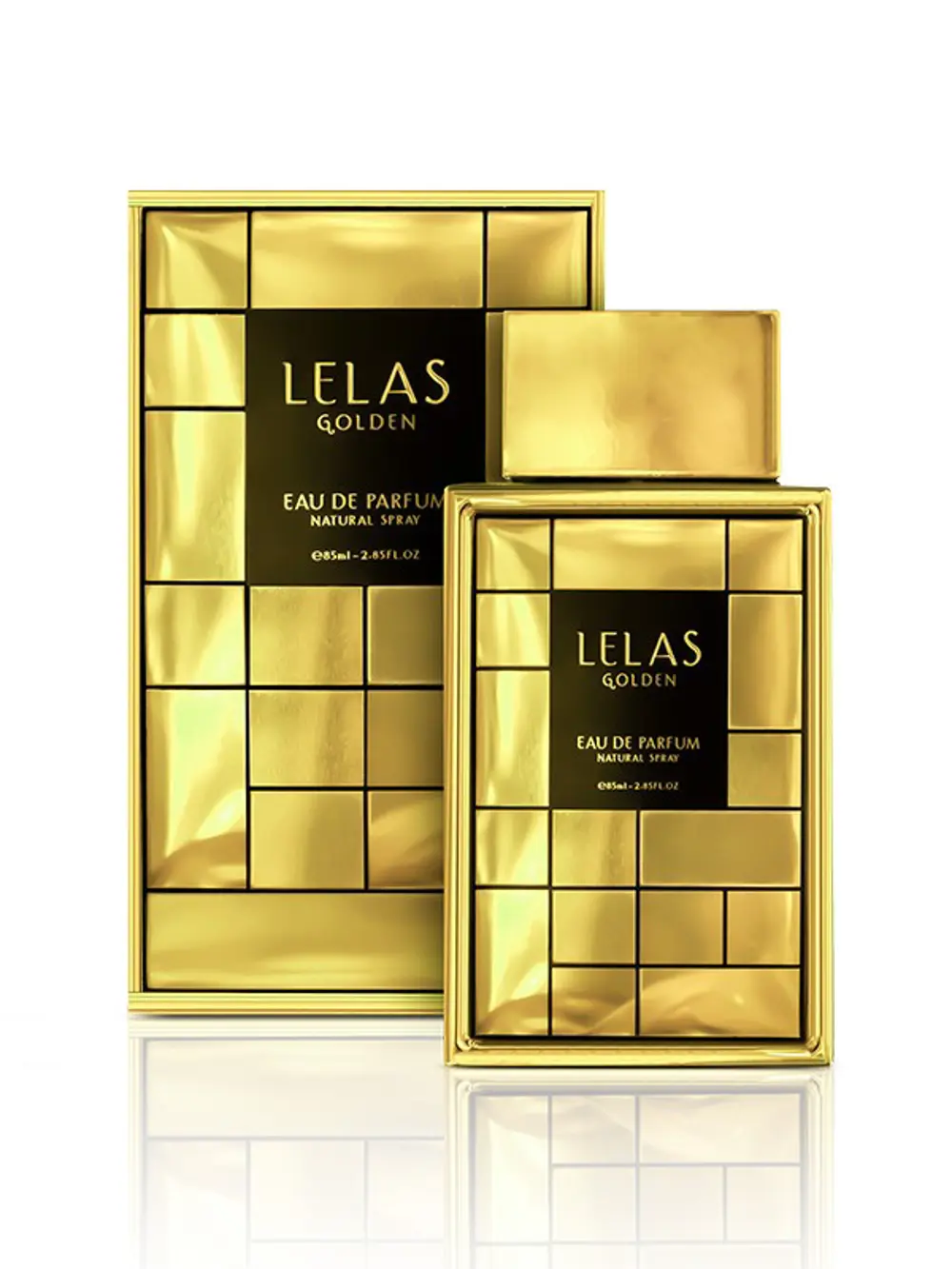 Lelas Golden Unisex Parfüm EDP 85 ml - Meyvemsi Çiçeksi Odunsu Ka