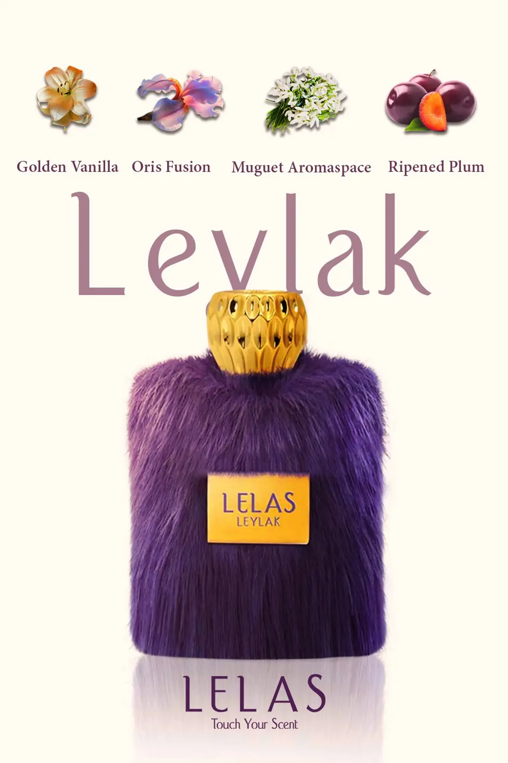 Lelas Leylak 100 ML EDP–Amber Çiçeksi Kalıcı Niş Unisex Parfüm-Fu