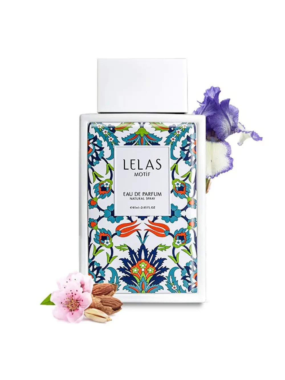 Lelas Motif Unisex Parfüm EDP 85 ml - Oryantal Çiçeksi Kalıcı Niş