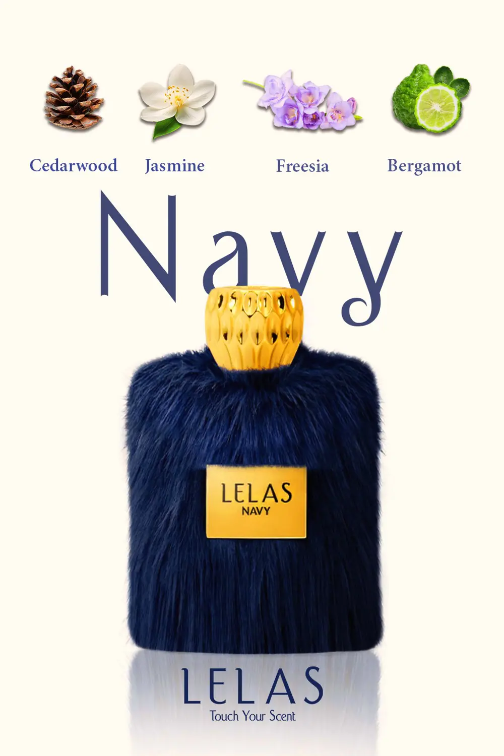 Lelas Navy 100 ML EDP–Oryantal Vanilya Kalıcı Niş Unisex Parfüm- 