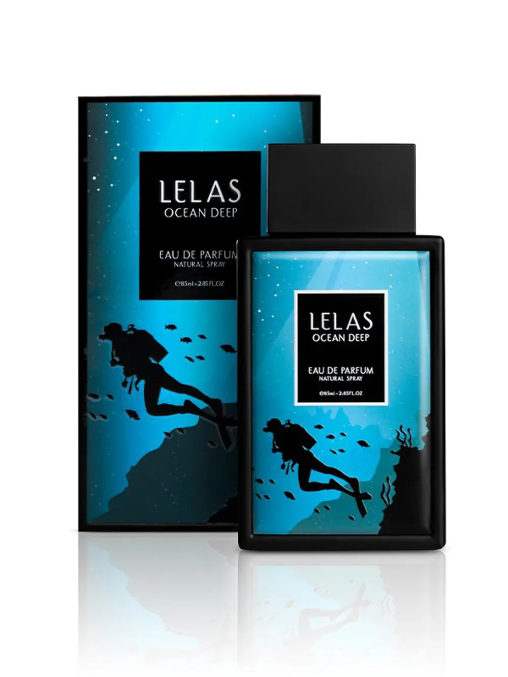 Lelas Ocean Deep Erkek Parfüm EDP 85 ml - Aromatik Fujer Kalıcı N