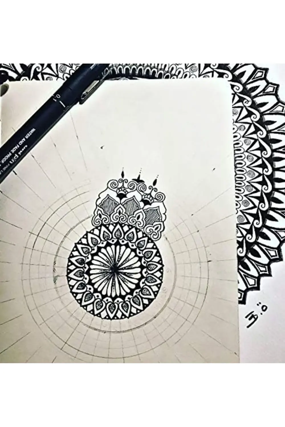 Lendasell Fabric Teknik Şablon 20 * 20 1165987