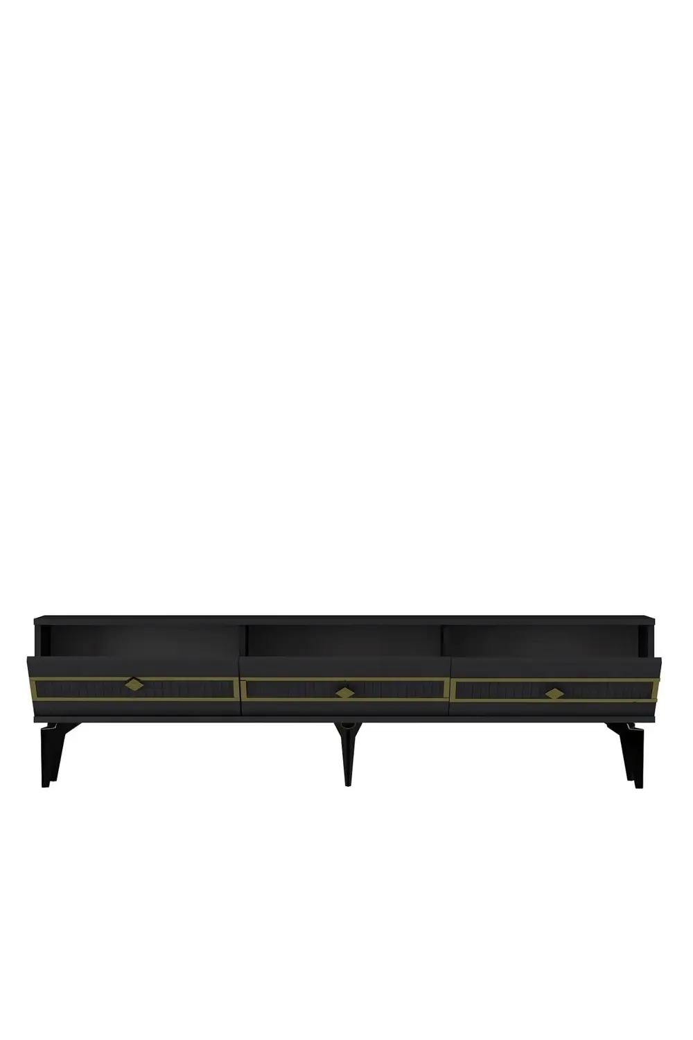 LENORA TV SEHPASI (ALT MODÜL) ANTRASİT-ALTIN