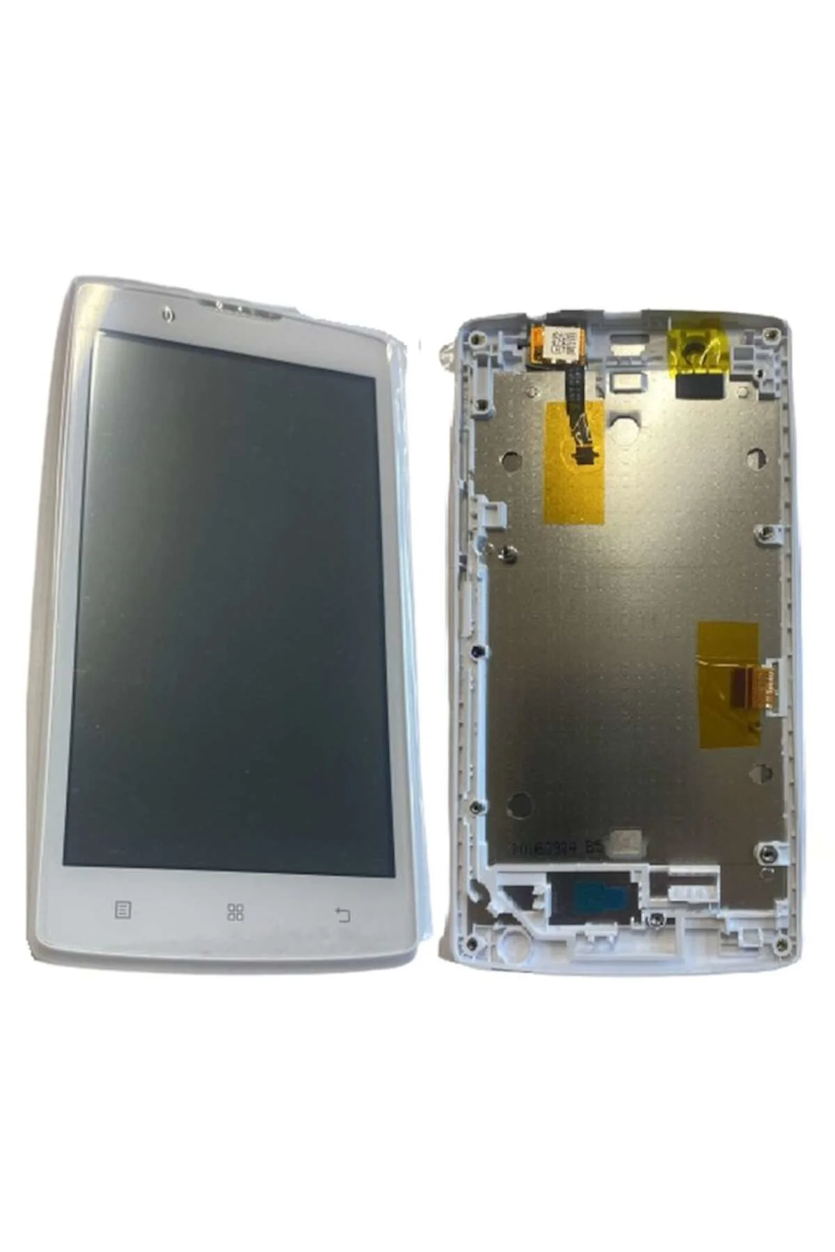 Lenovo A2010 Uyumlu Lcd Çıtalı Ekran Full Beyaz