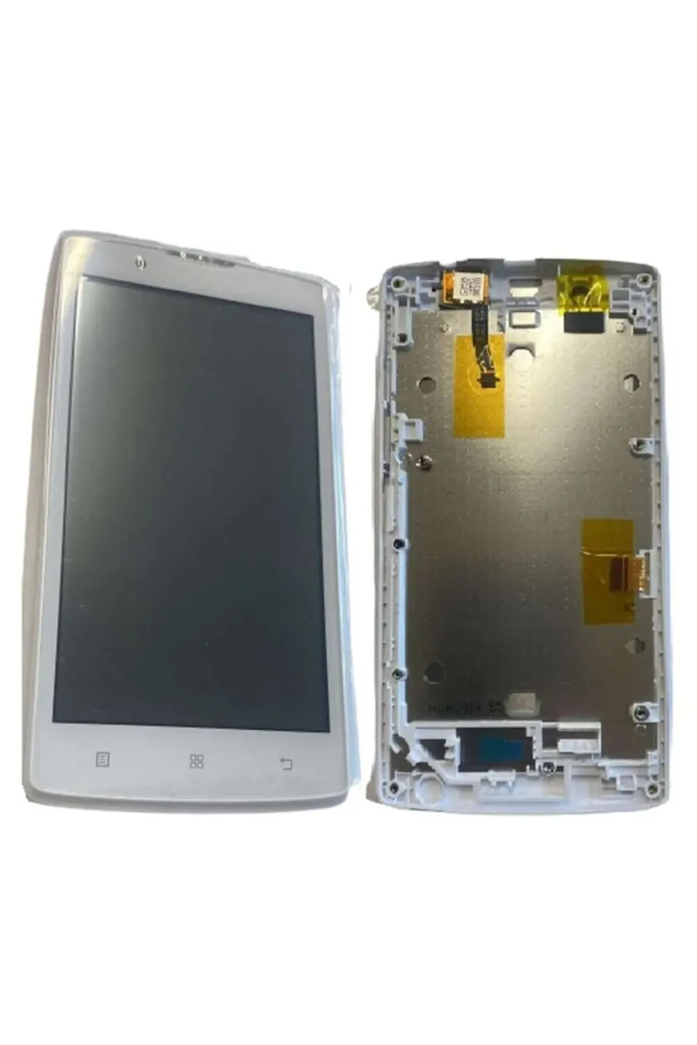 Lenovo A2010 Uyumlu Lcd Çıtalı Ekran Full Beyaz