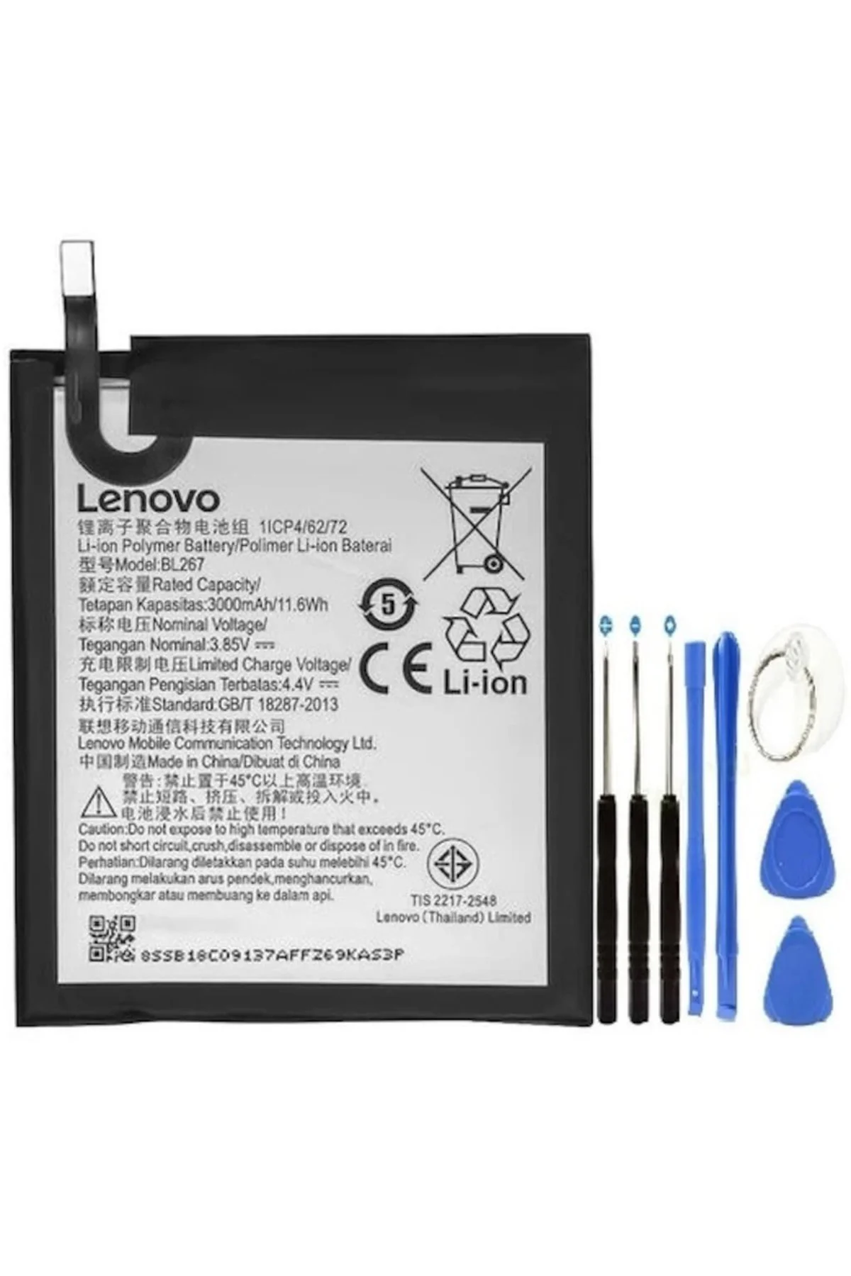 Lenovo K6 K33a48 Pil Batarya + Tamir Seti 3000 Mah