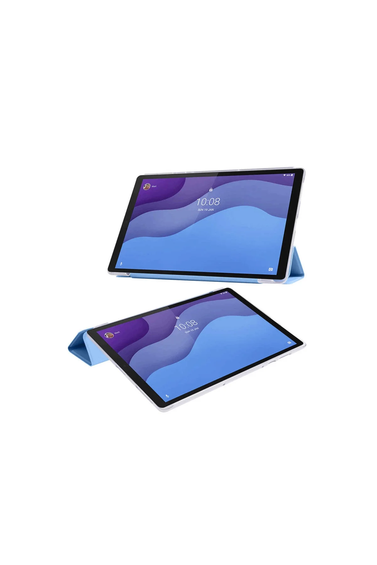 Lenovo M10 Hd X306f Kılıf Tablet Smart Kılıf - Rose Gold