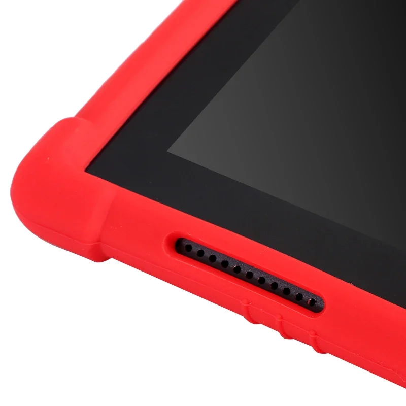 Lenovo Tab 4 10 Standlı Silikon Kılıf - 10 inç Tablet Koruyucu