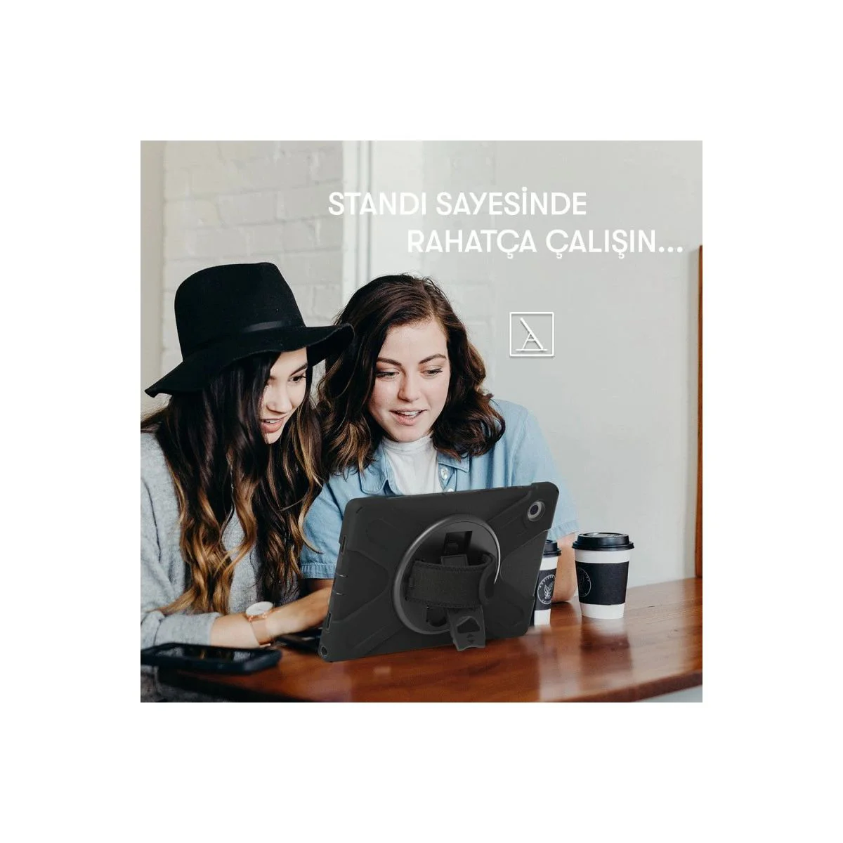 Lenovo Tab M10 Tb328fu ile Uyumlu Tablet Kılıfı - 360° Dönen Stand Kapak - Siyah Fiyatı, Yorumları ve Özellikleri