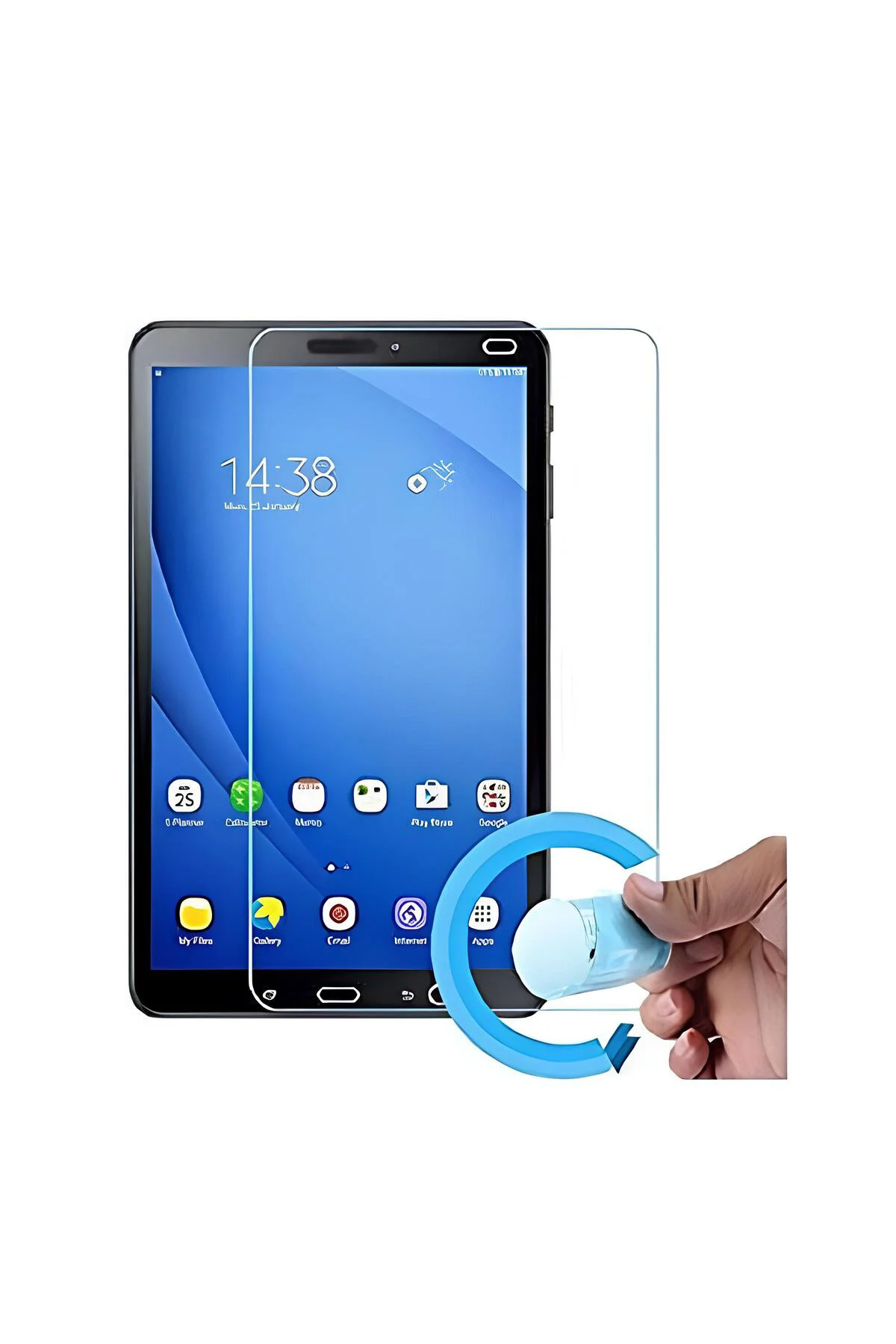 Lenovo Tb Flex A10 10.1"   Uyumlu Nano Kırılmaz Çizilmez 9H Nano Ekran Koruyucu