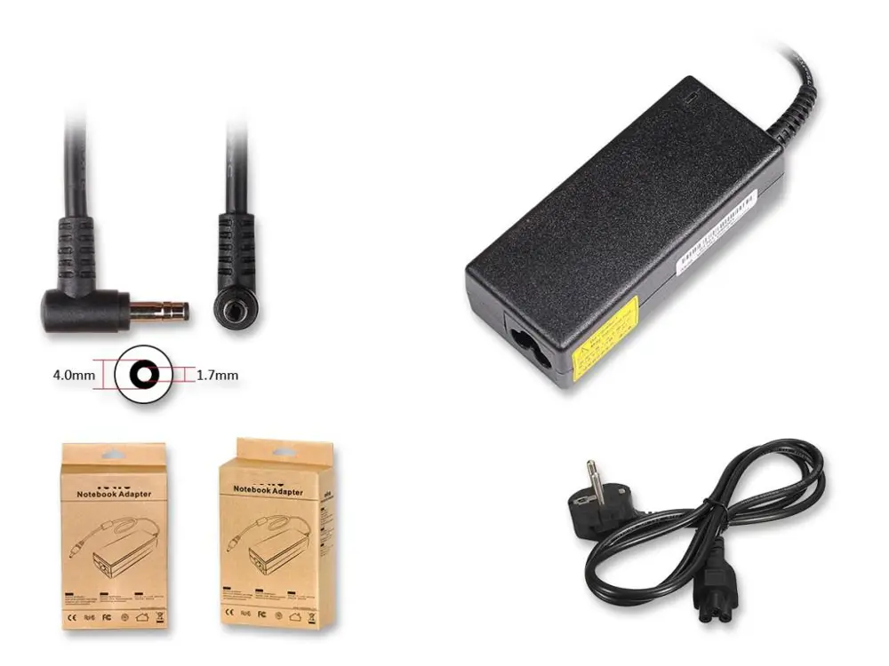 Lenovo uyumlu 20V 3.25A 65W (4.0*1.7mm) Notebook Adaptörü, Şarj C