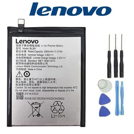 LENOVO VİBE K5 NOTE BL261 BATARYA PİL ve TAMİR SETİ LENOVO VİBE K5 NOTE BL261 BATARYA PİL ve TAMİR SETİ