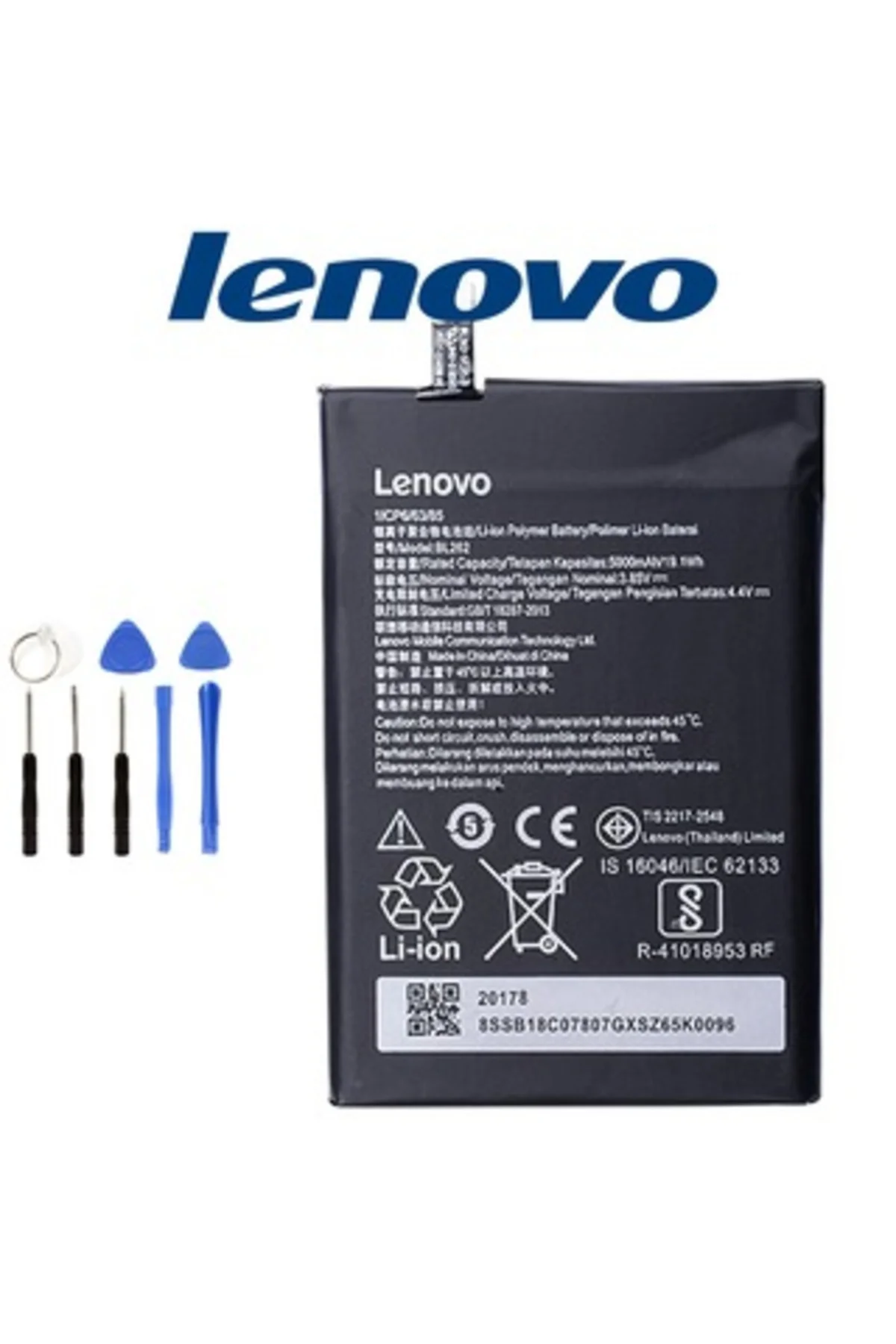 Lenovo Vibe P2 Pil Batarya P2C72 BL262 ve Tamir Seti