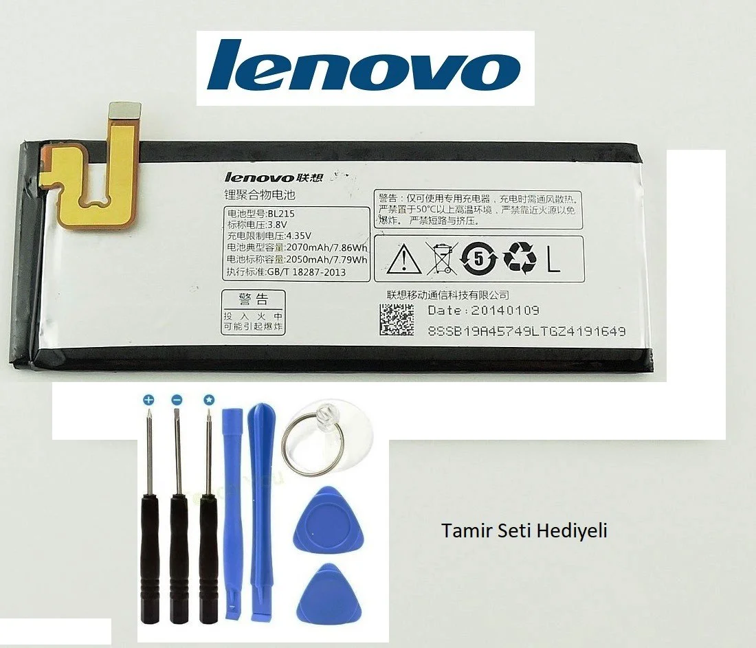 Lenovo Vıbe X S960 Bl215 Batarya Ve Tamir Seti Lenovo Vıbe X S960 Bl215 Batarya Ve Tamir Seti