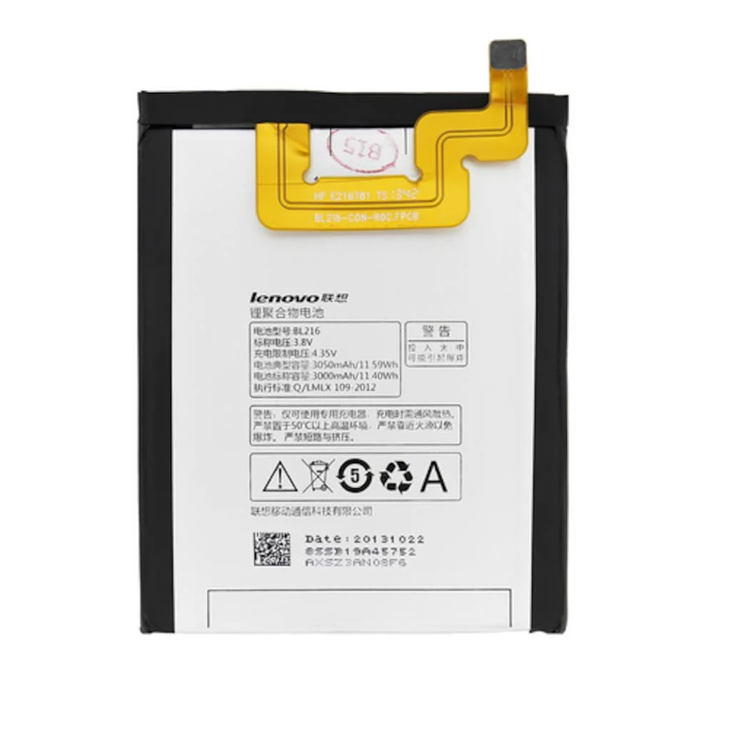 Lenovo Vibe Z K910 K910E Pil Batarya ve Tamir Seti BL216