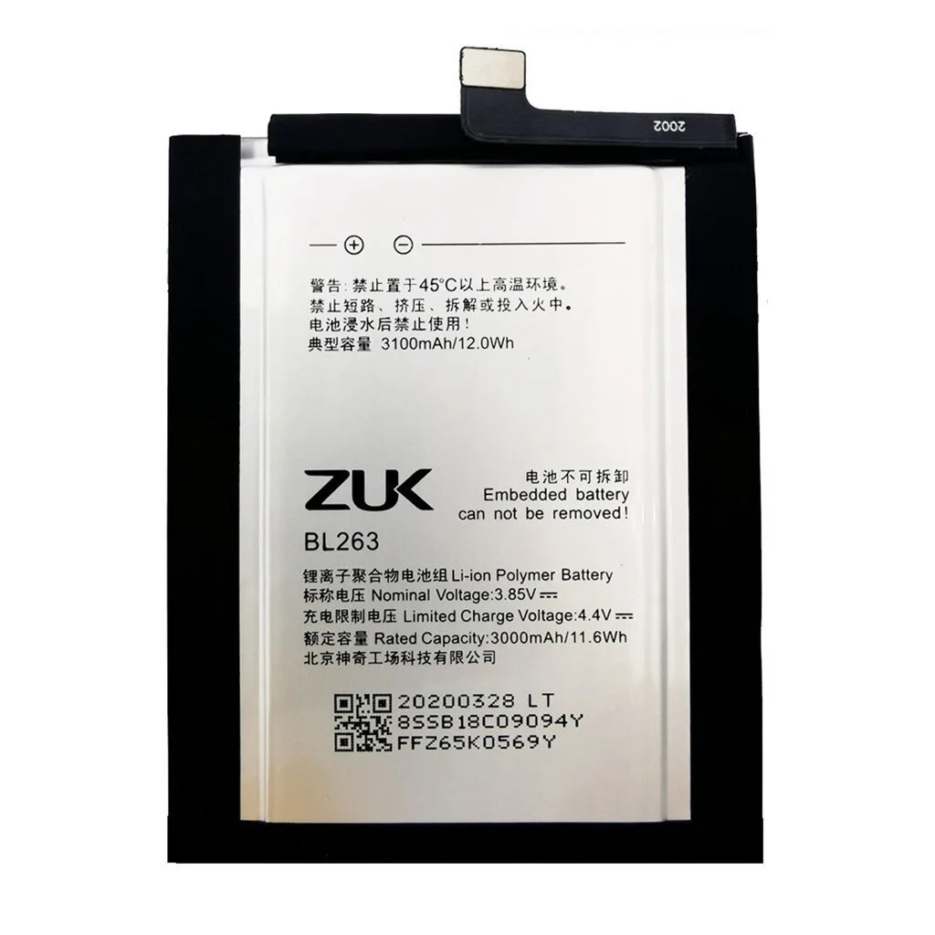 Lenovo Vibe Z2 Pro BL263 Batarya Pil
