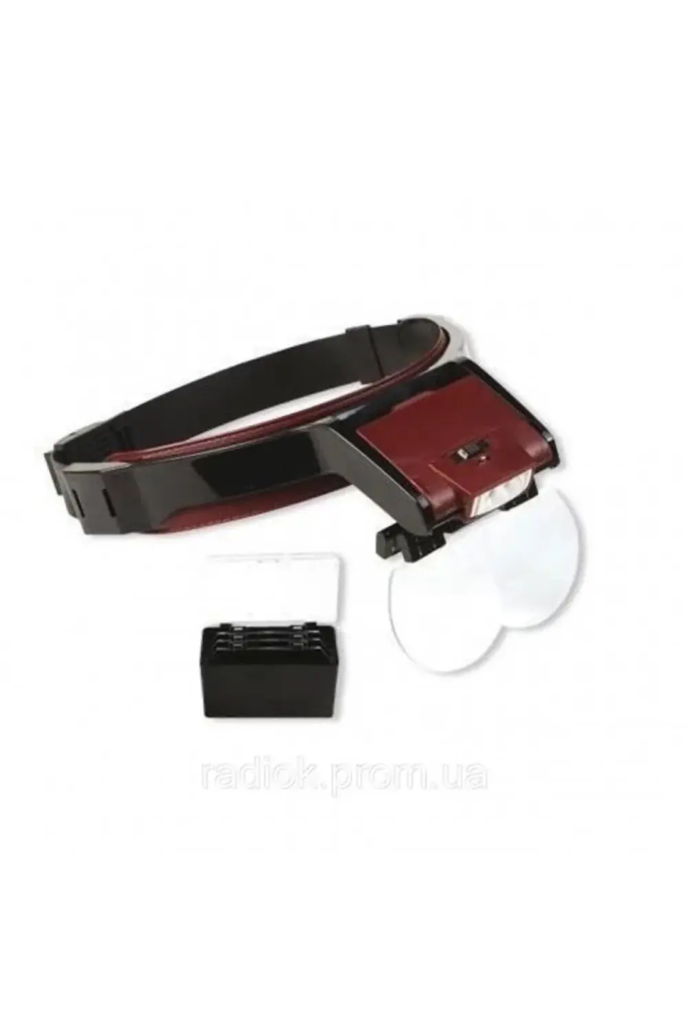 Lens Takmalı 4 Lens , Led Lambalı Şapka Tip Büyüteç