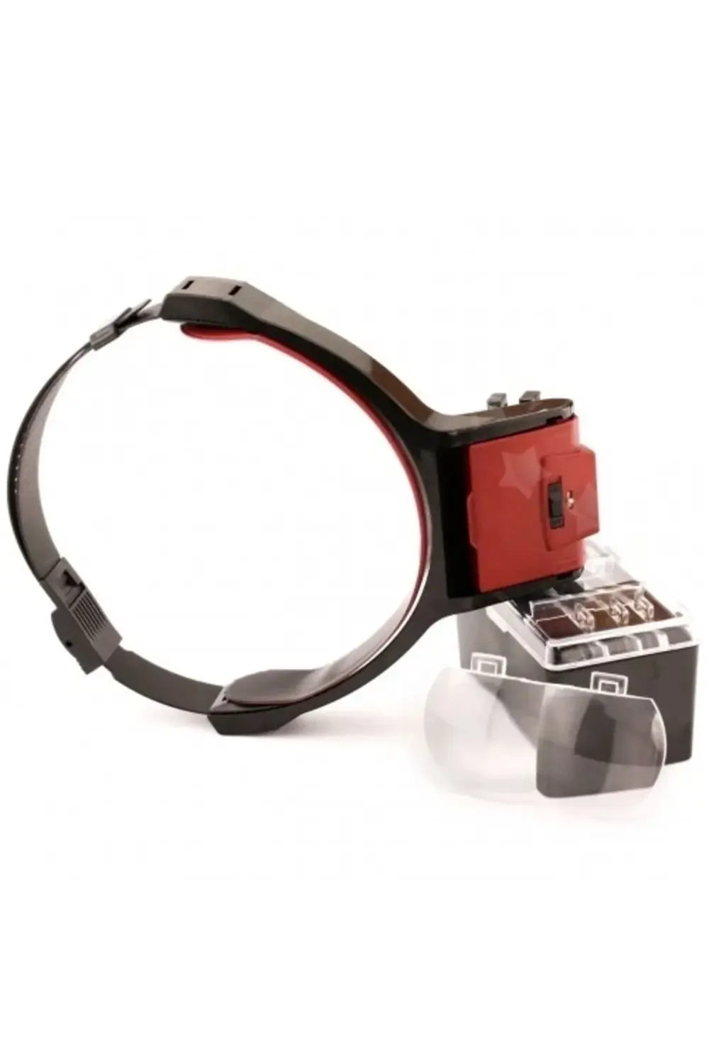 Lens Takmalı 4 Lens , Led Lambalı Şapka Tip Büyüteç