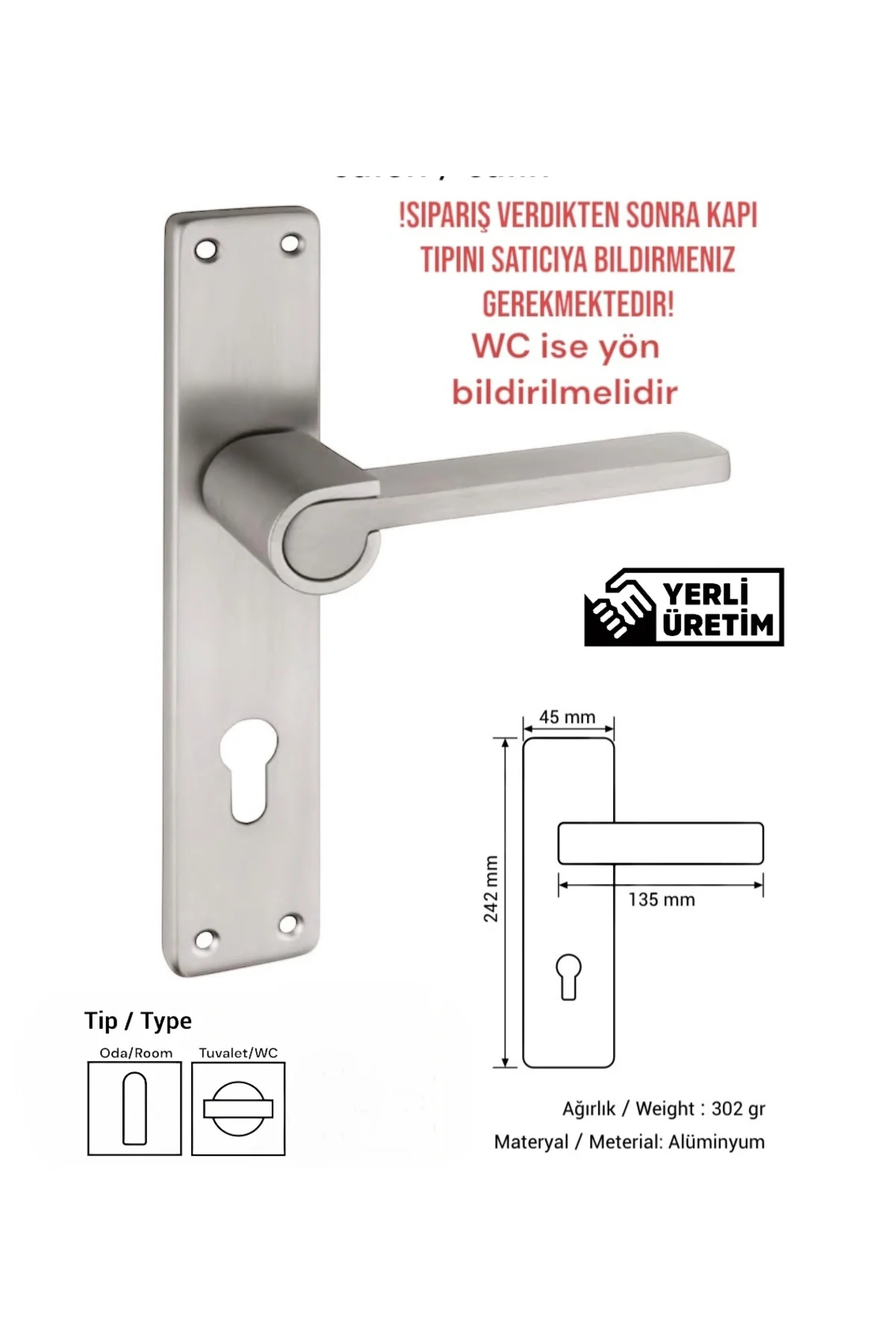 LEON AYNALI SATEN KAPI KOLU