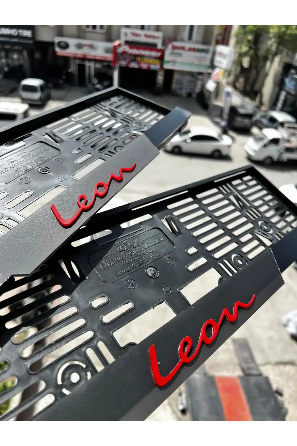 LEON MAT Pleksi Plakalık 1 TAKIM,2 ADET