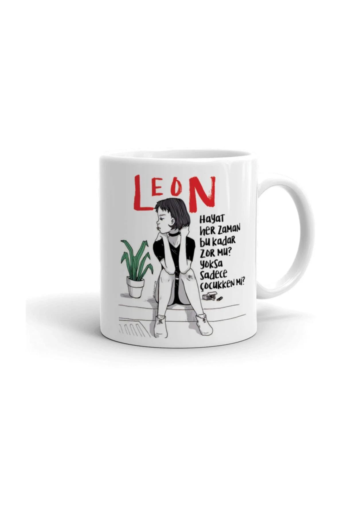 Leon Mathilda Seramik ithal Porselen Seramik Kupa Bardak