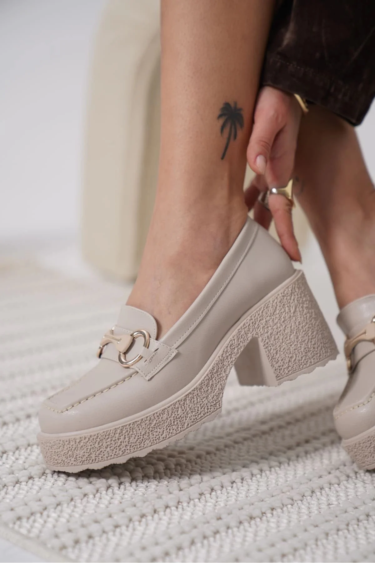 Leona Kadın Tokalı Günlük Ayakkabı