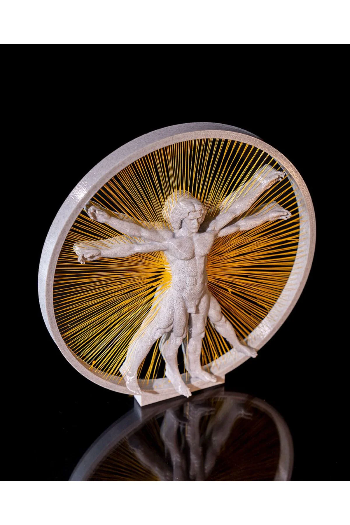 Leonardo Da Vinci Vitruvius Adamı Dekoratif Obje 21CM Fiyatı, Yorumları ve Özellikleri