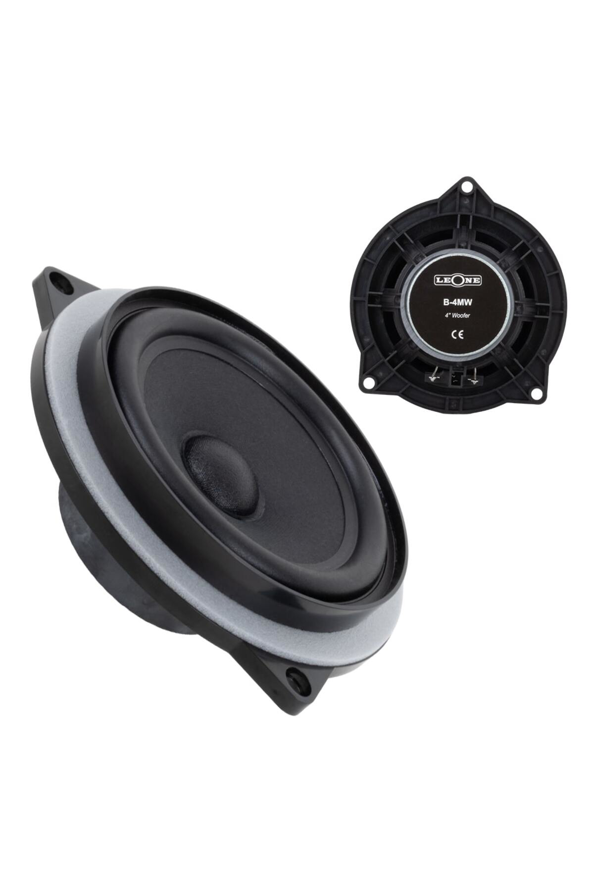 Ok Aksesuar Leone B-4Mw 10 Cm 50 Watt Max 100 Watt Oto Hoparlör (Magnet: 60X1