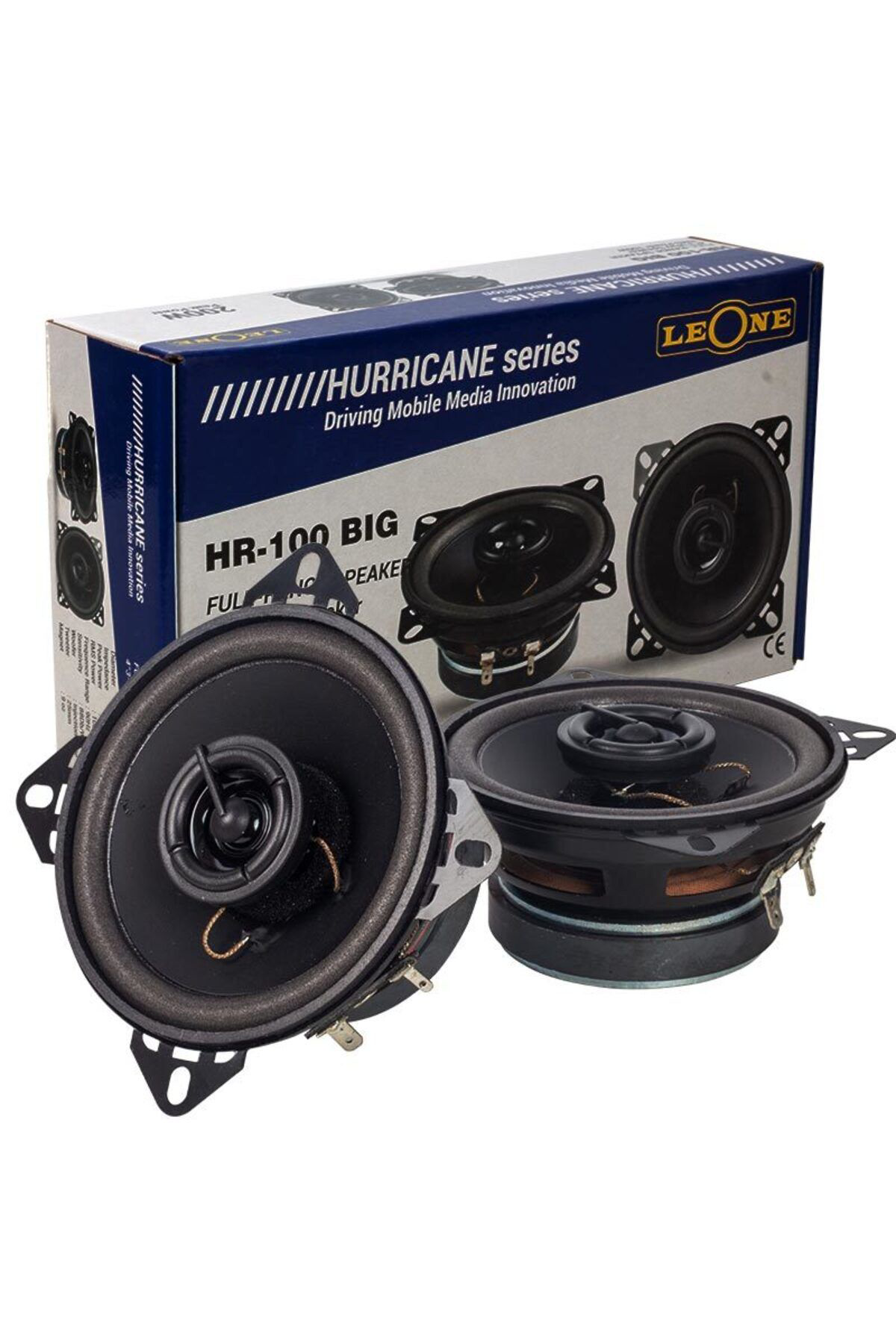 Ok Aksesuar Leone Hr-100 Big 10 Cm Tweeterli Oto  Hoparlör 2Li Takim  Go50609