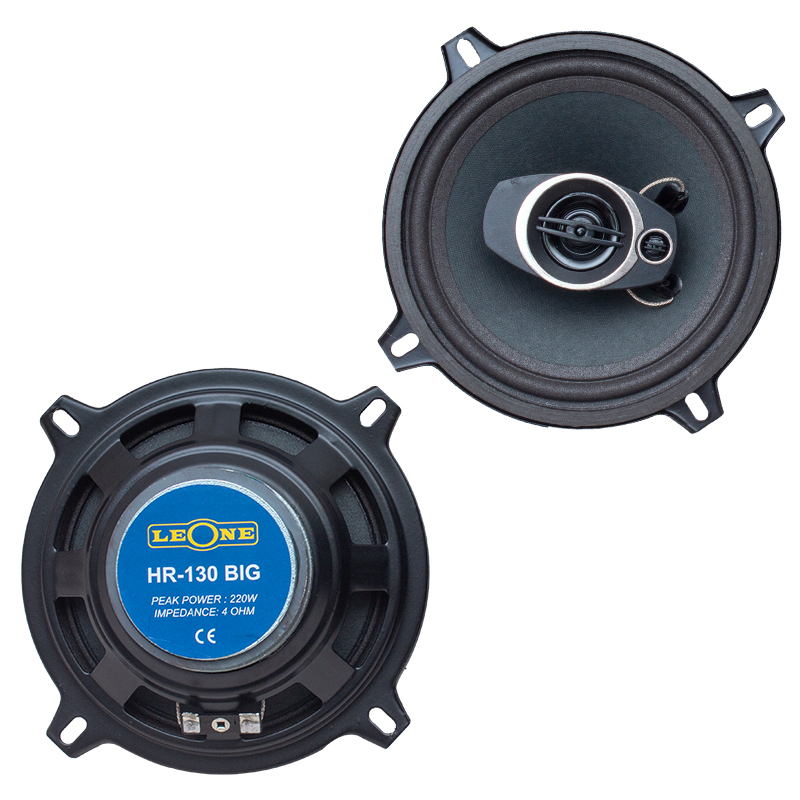 LEONE HR-130 BIG 13 CM 220 WATT MAX 110 WATT RMS 3 YOLLU 2Lİ TAKI