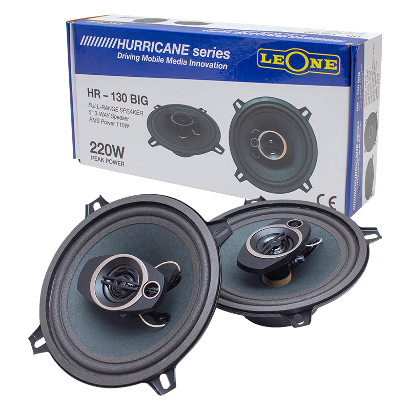 LEONE HR-130 BIG 13 CM 220 WATT MAX 110 WATT RMS 3 YOLLU 2Lİ TAKI