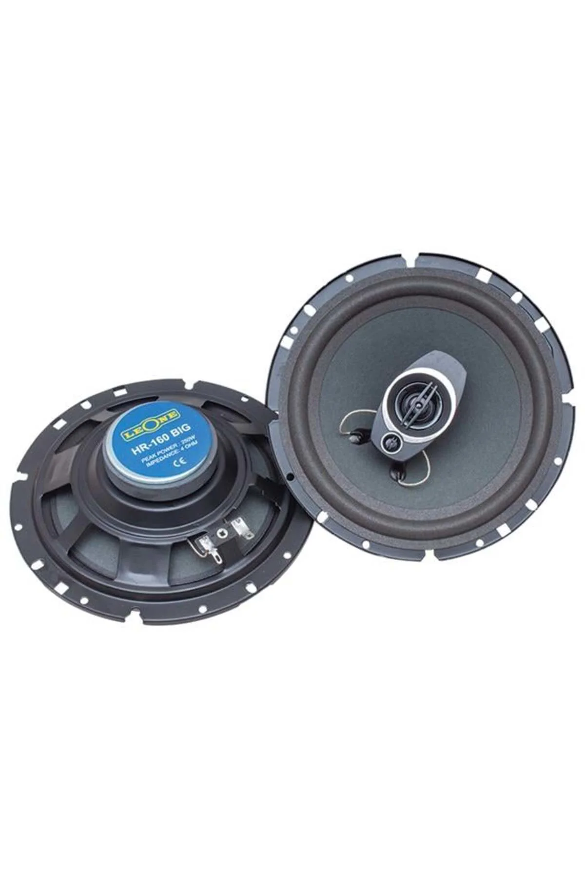 Leone Hr-160 Bıg 16 Cm 4 Ohm 2'Li Takım 250 Watt Oto Hoparlör