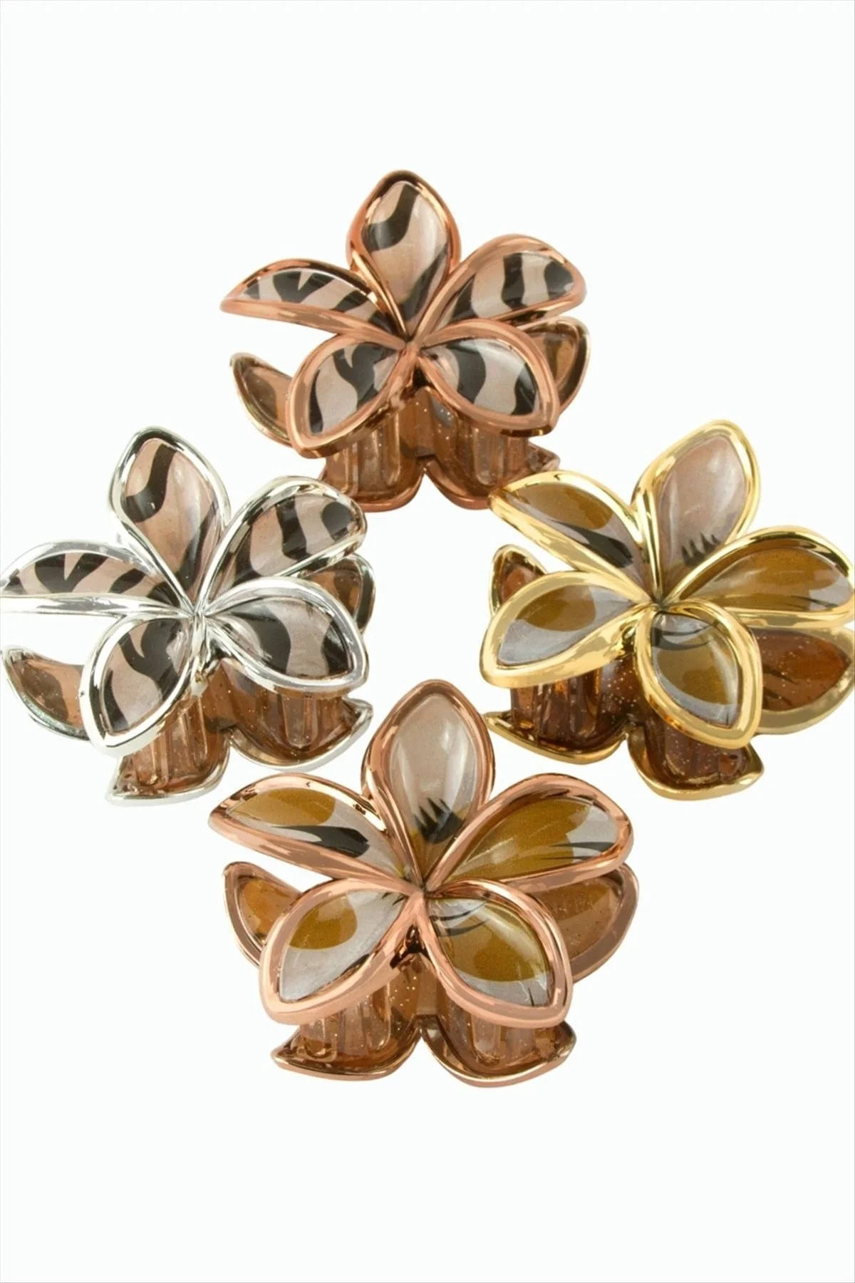 Leopar Desenli Lotus Mandal Toka 8 cm