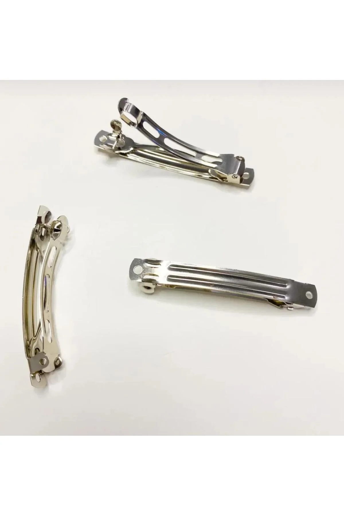 LEOPAR DESENLİ ORGANZE TÜL OTOMATİK KLİPSLİ UZUN KUYRUKLU FİYONK TOKA