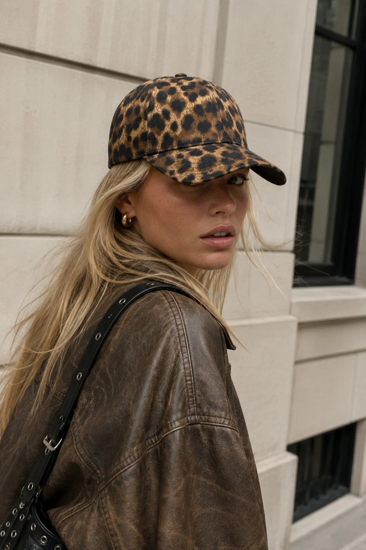 Leopar Şapka Premium Leopar Şapka Premium