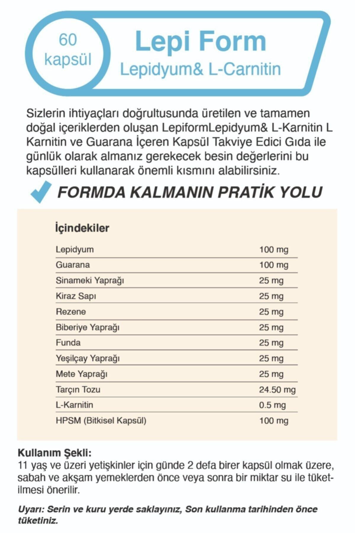 Mindivan Lepi Form Lepidyum& L-Carnitin