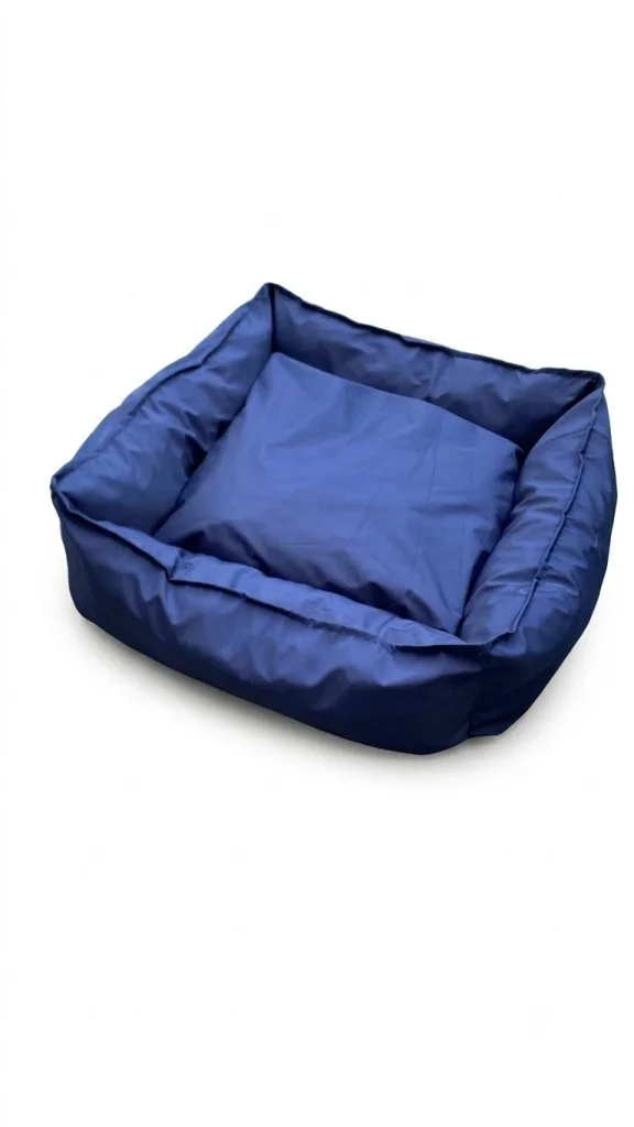 Lepus Kedi Köpek Yatak Medium Mavi EN65cm-BOY65cm-YÜK.15cm