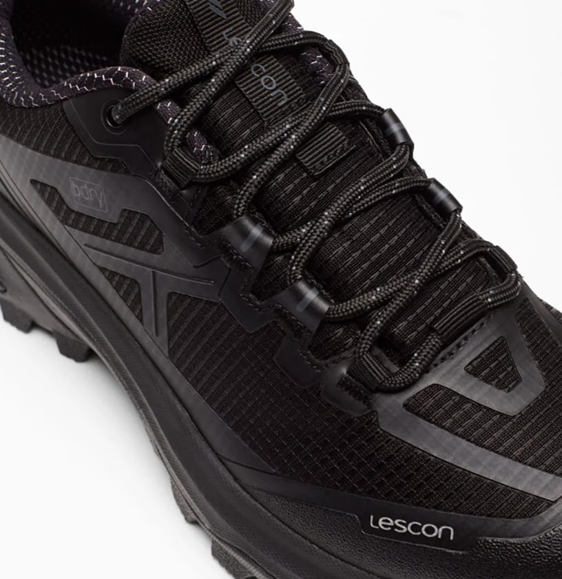 Lescon Crux Erkek Su Geçirmez Siyah Spor Ayakkabı
