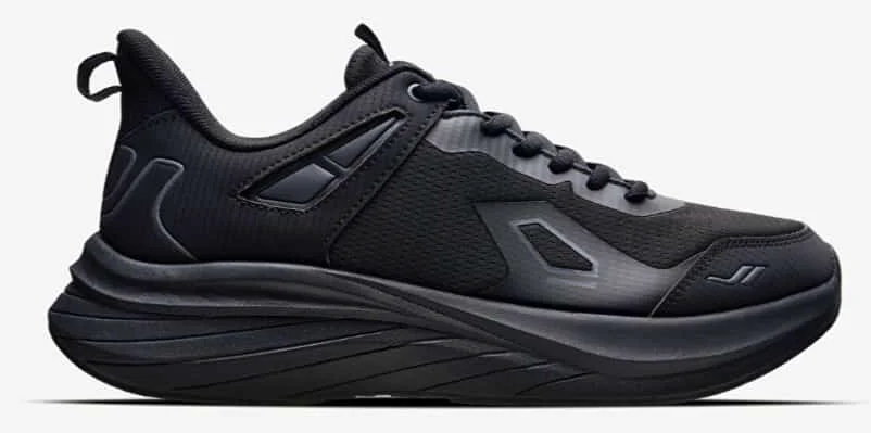 Lescon Zoom 4 Siyah Erkek Spor Koşu Ayakkabı