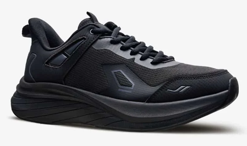 Lescon Zoom 4 Siyah Erkek Spor Koşu Ayakkabı