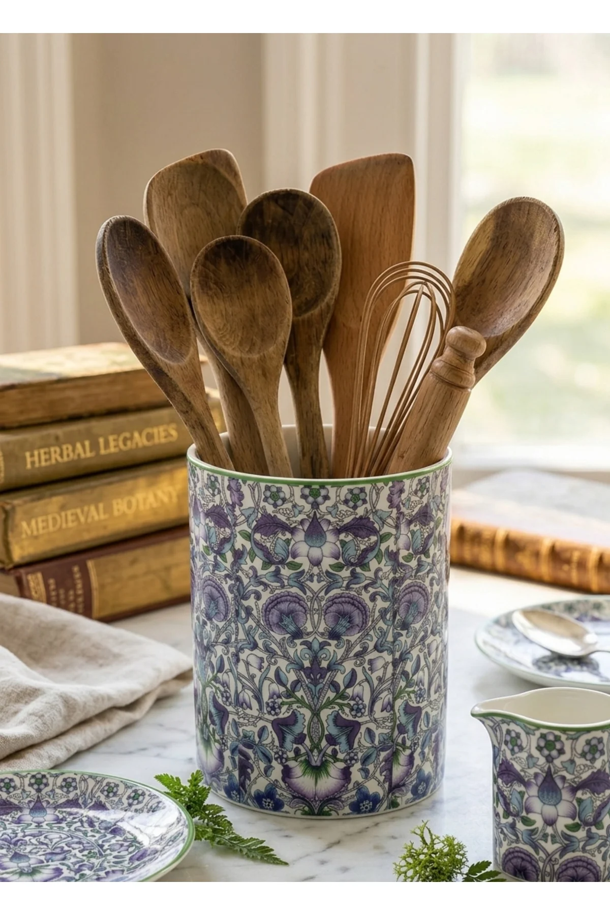 Lesser & Pavey Utensil Pot Seramik Kaşıklık