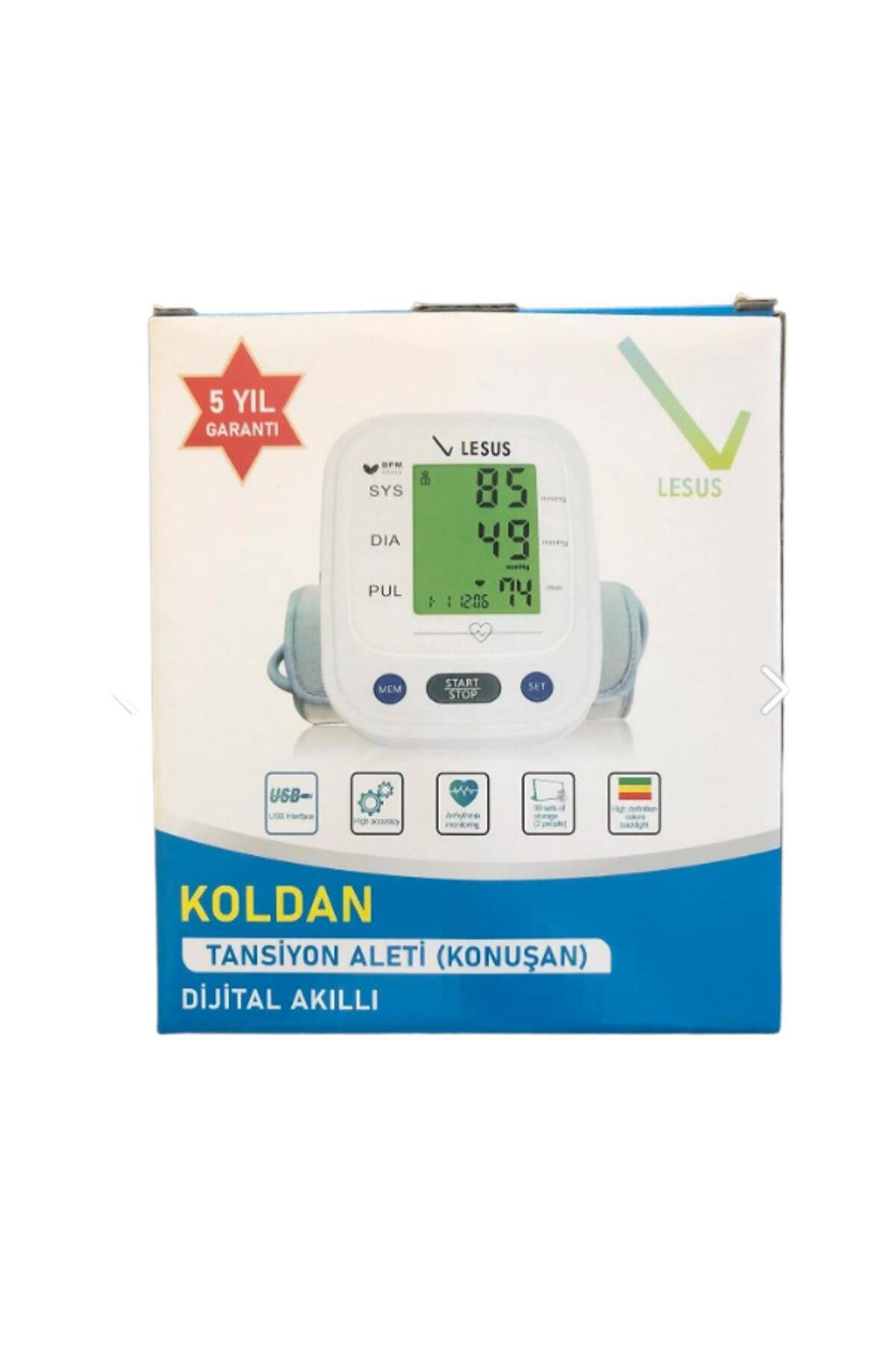LESUS - KOLDAN KONUŞAN TANSİYON ALETİ AKILLI MANŞON REF: ZK-B876