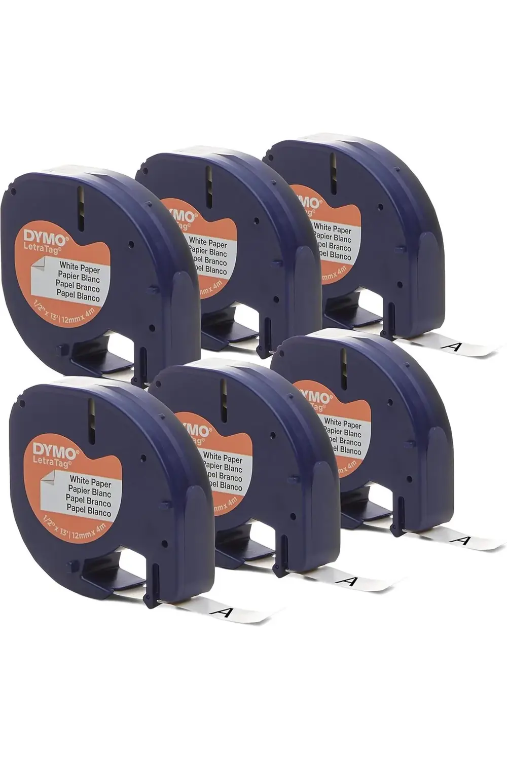 LetraTag Etiket Makineleri için Otantik Lt Kağıt Etiketleme Bandı