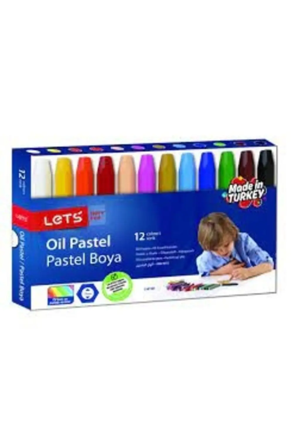 LETS 12 RENK PASTEL BOYA