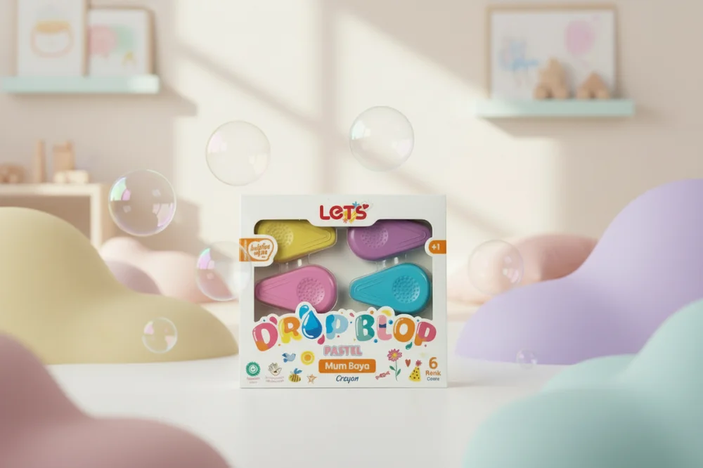 Lets Mum Boya 6 Pastel Renkler Dropblop L03002